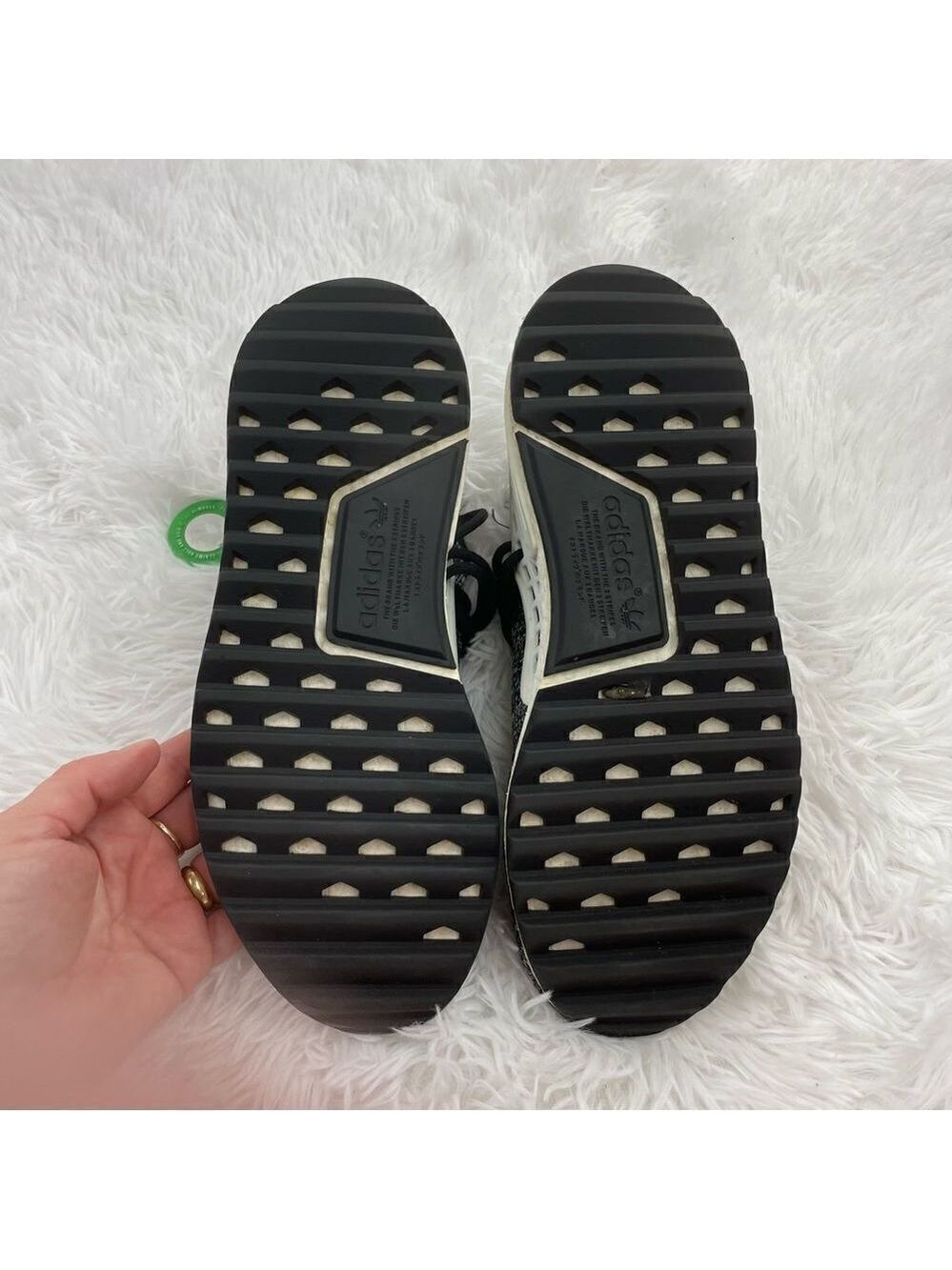 Adidas x Pharrell Williams Human Race NMD TR "Oreo" Sneakers - Picture 10 of 14